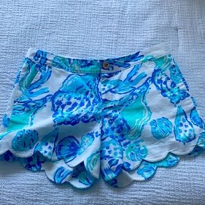 Lilly Pulitzer printed shorts size 6
